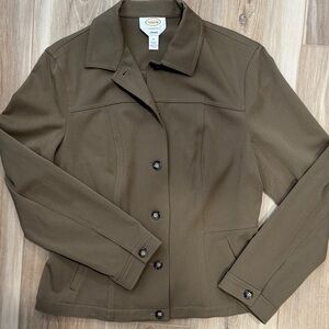 Talbots Olive Women's Blazer